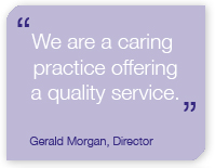 Quote from Gerald Morgan, Director